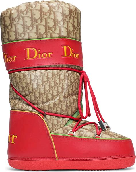 dior rasta moon boots|Christian Dior Rasta Diorissimo Moon Boots .